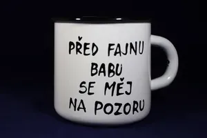 Plecháček ručně malovaný