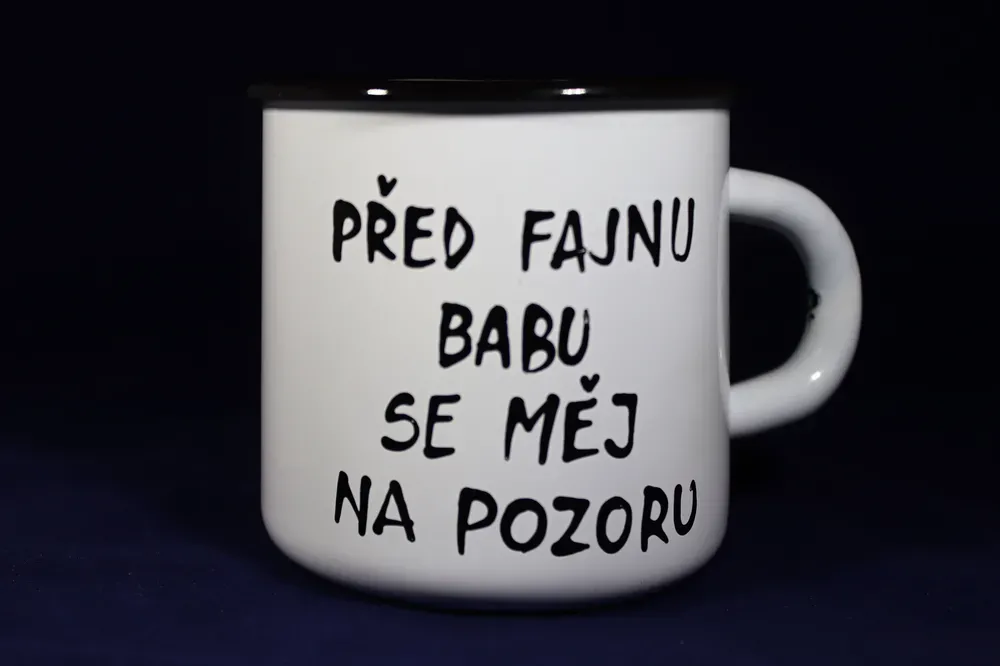 Plecháček ručně malovaný